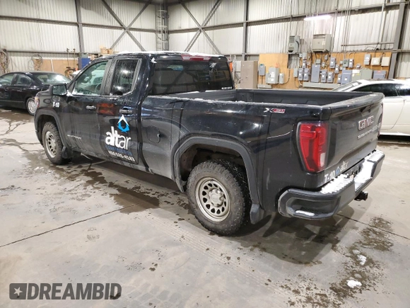 2022 GMC Sierra 1500 with VIN 1GTR9AED4NZ181850, listed as a Copart auction lot 87044594 with 117,969 mi miles and Salvage Title. Bid and sale history available at DreamBid. Image 2.