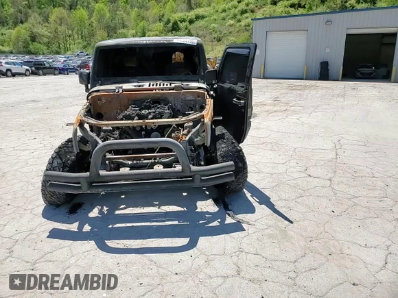 2017 Jeep Wrangler Unlimited Sahara with VIN 1C4BJWEG7HL513156, listed as a Copart auction lot 54122795 with Not provided miles and Salvage title. Bid and sale history available at DreamBid. Image 13.