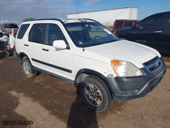 2003 Honda CR-V EX with VIN SHSRD778X3U102596, listed as a IAAI auction lot 41337565 with 1 mi miles. Bid and sale history available at carsss.com. Image 1.