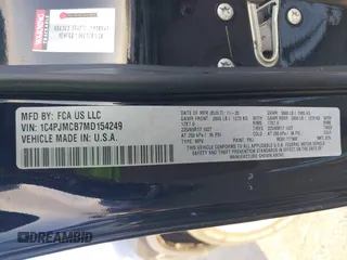 2021 Jeep Cherokee Latitude z VIN 1C4PJMCB7MD154249, wystawiony jako IAAI lot #42439729 z przebiegiem 49 152 mil mil oraz . Historia ofert i sprzedaży dostępna na DreamBid. Obrazek 9.