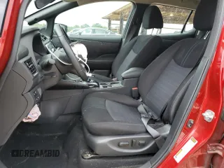 2023 Nissan LEAF SV Plus with VIN 1N4CZ1CV4PC555628, listed as a Copart auction lot 61274595 with 28,424 mi miles and Salvage title. Bid and sale history available at DreamBid. Image 7.