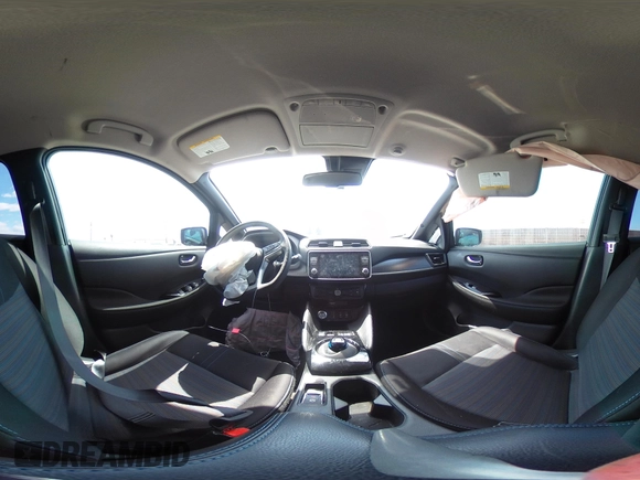 2024 Nissan LEAF SV Plus with VIN 1N4CZ1CV7PC562041, listed as a IAAI auction lot 42142283 with 8,580 mi miles and . Bid and sale history available at DreamBid. Image 20.