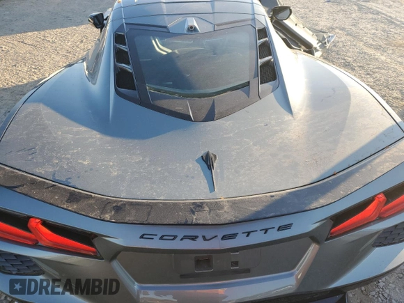 2022 Chevrolet Corvette 2LT with VIN 1G1YB2D49N5109954, listed as a Copart auction lot 82520864 with 44,566 mi miles and Salvage Title. Bid and sale history available at carsss.com. Image 11.