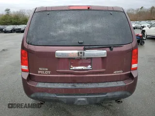 2015 Honda Pilot EX-L with VIN 5FNYF4H57FB059579, listed as a Copart auction lot 47687825 with 133,194 mi miles and Salvage Title. Bid and sale history available at carsss.com. Image 6.