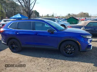 2023 Honda CR-V Sport Touring with VIN 5J6RS6H96PL001826, listed as a IAAI auction lot 42098381 with 13,813 mi miles and . Bid and sale history available at DreamBid. Image 13.