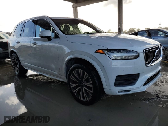 2020 Volvo XC90 Momentum with VIN YV4102CK7L1543516, listed as a Copart auction lot 78391144 with 61,205 mi miles and Salvage Title. Bid and sale history available at carsss.com. Image 4.