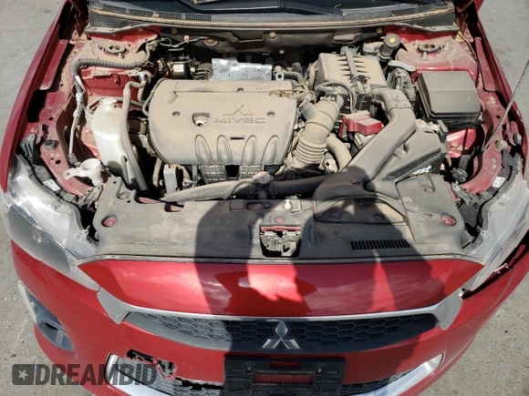 2017 Mitsubishi Lancer ES with VIN JA32U2FU9HU005882, listed as a Copart auction lot 66111984 with 131,154 mi miles and Salvage Title. Bid and sale history available at DreamBid. Image 11.