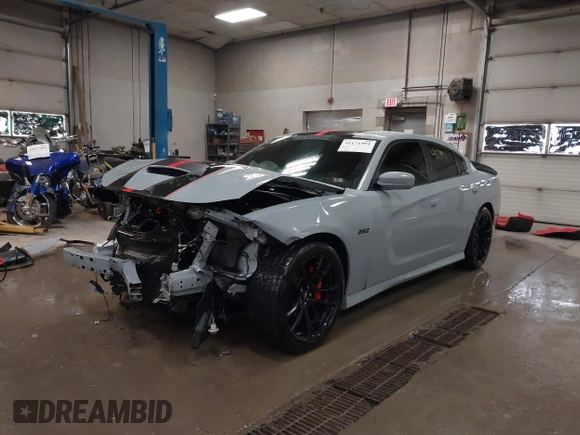 2021 Dodge Charger Scat Pack Widebody with VIN 2C3CDXGJ4MH540627, listed as a IAAI auction lot 41171991 with 31,394 mi miles and . Bid and sale history available at DreamBid. Image 19.