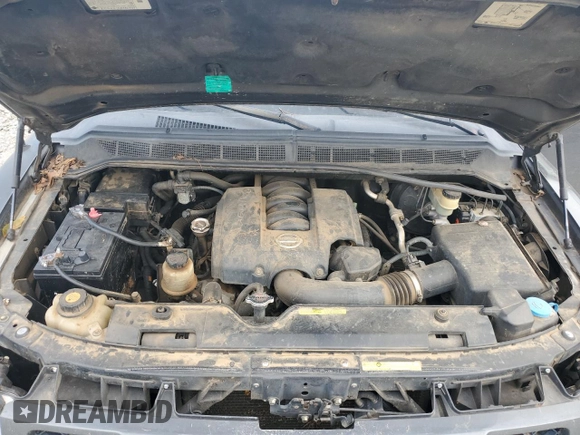 2005 Nissan Titan SE with VIN 1N6AA06A45N563576, listed as a Copart auction lot 72881714 with Not provided miles and Salvage title. Bid and sale history available at DreamBid. Image 11.