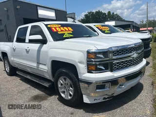 2015 Chevrolet Silverado 1500 LT with VIN 3GCUKREC7FG195909, listed as a Copart auction lot 55098325 with 250,093 mi miles and Clean Title. Bid and sale history available at carsss.com. Image 1.
