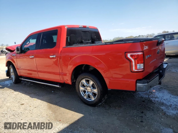 2017 Ford F-150 XL with VIN 1FTEW1CP3HKC51243, listed as a Copart auction lot 50469145 with 75,598 mi miles and Salvage Title. Bid and sale history available at carsss.com. Image 2.