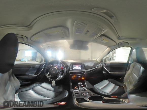 2016 Mazda CX-5 Grand Touring with VIN JM3KE4DY6G0655802, listed as a Copart auction lot 43820475 with 76,639 mi miles and Salvage Title. Bid and sale history available at carsss.com. Image 14.