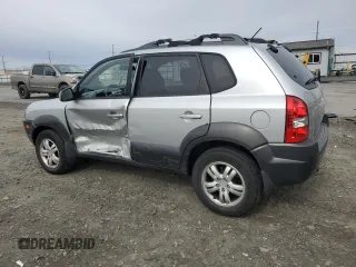 2007 Hyundai Tucson SE with VIN KM8JN72D07U616682, listed as a Copart auction lot 49996835 with 169,288 mi miles and Salvage Title. Bid and sale history available at carsss.com. Image 2.
