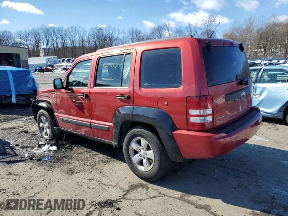2009 Jeep Liberty Sport with VIN 1J8GN28K19W533009, listed as a Copart auction lot 45673195 with 249,878 mi miles and Salvage Title. Bid and sale history available at DreamBid. Image 2.