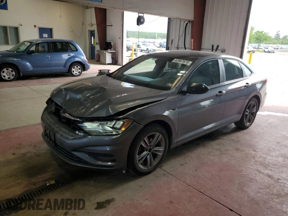2019 Volkswagen Jetta S with VIN 3VWC57BU0KM099746, listed as a Copart auction lot 62067875 with 40,018 mi miles and Salvage title. Bid and sale history available at DreamBid. Image 1.