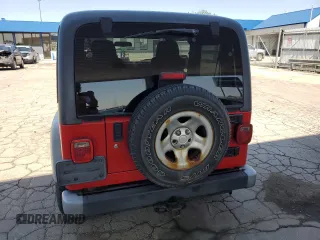 2005 Jeep Wrangler X with VIN 1J4FA39S35P360241, listed as a Copart auction lot 63486375 with 85,051 mi miles and Salvage title. Bid and sale history available at DreamBid. Image 6.