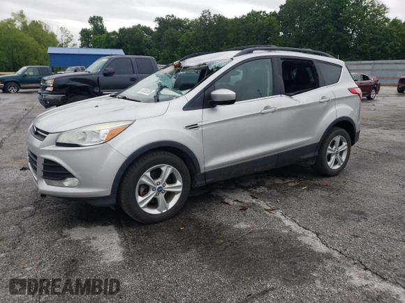 2013 Ford Escape SE with VIN 1FMCU0GX7DUB00465, listed as a Copart auction lot 58265705 with 227,613 mi miles and Salvage title. Bid and sale history available at DreamBid. Image 1.