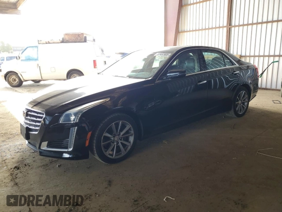 2019 Cadillac CTS Sedan Luxury RWD with VIN 1G6AR5SS8K0140261, listed as a Copart auction lot 52452805 with 92,302 mi miles and Clean Title. Bid and sale history available at carsss.com. Image 1.