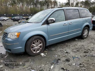 2010 Chrysler Town & Country Limited with VIN 2A4RR6DX3AR186206, listed as a Copart auction lot 52660085 with 165,459 mi miles and Clean Title. Bid and sale history available at carsss.com. Image 1.