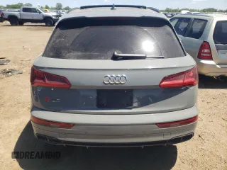 2019 Audi SQ5 Premium Plus with VIN WA1B4AFY9K2075023, listed as a Copart auction lot 57609334 with Not Provided miles and Salvage Title. Bid and sale history available at DreamBid. Image 6.
