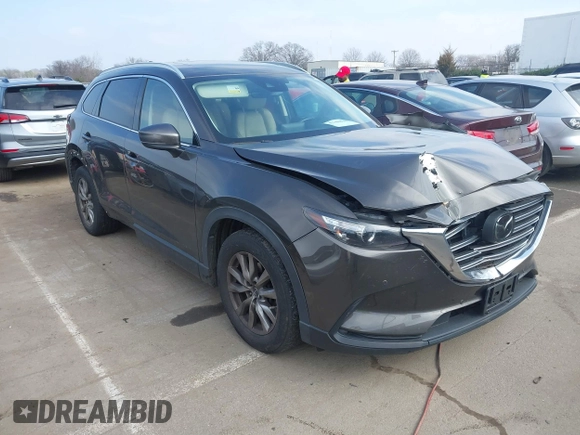 2018 Mazda CX-9 Touring with VIN JM3TCBCY5J0232071, listed as a IAAI auction lot 41488302 with 107,642 mi miles. Bid and sale history available at carsss.com. Image 1.
