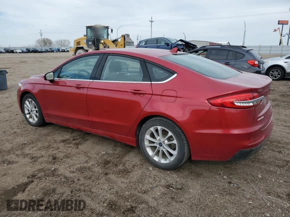 2020 Ford Fusion SE with VIN 3FA6P0HD7LR188068, listed as a Copart auction lot 51223185 with 30,321 mi miles and Salvage Title. Bid and sale history available at carsss.com. Image 2.
