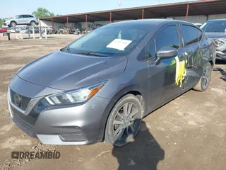 2021 Nissan Versa SV z VIN 3N1CN8EV8ML863691, wystawiony jako IAAI lot #42252948 z przebiegiem 97 339 mil mil oraz . Historia ofert i sprzedaży dostępna na DreamBid. Obrazek 2.