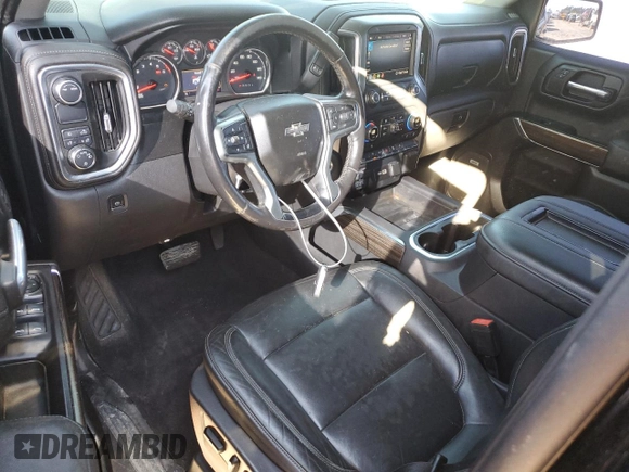 2020 Chevrolet Silverado 1500 RST with VIN 3GCPWDED5LG214689, listed as a Copart auction lot 87282244 with 96,428 mi miles and Non Repairable. Bid and sale history available at DreamBid. Image 8.