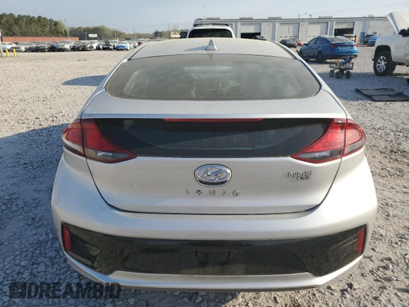 2019 Hyundai Ioniq Blue with VIN KMHC65LC8KU119680, listed as a Copart auction lot 51035695 with 109,913 mi miles and Salvage Title. Bid and sale history available at DreamBid. Image 6.