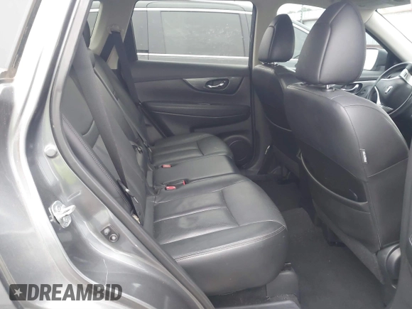 2015 Nissan Rogue SL with VIN 5N1AT2MT7FC863361, listed as a IAAI auction lot 41282002 with 145,914 mi miles. Bid and sale history available at carsss.com. Image 8.