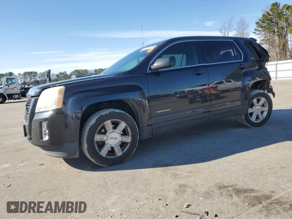 2012 GMC Terrain SLE-1 with VIN 2GKALMEK8C6329879, listed as a Copart auction lot 45224425 with 173,544 mi miles and Salvage Title. Bid and sale history available at carsss.com. Image 1.