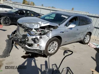 2020 Buick Enclave Essence with VIN 5GAERBKW3LJ124367, listed as a Copart auction lot 76813274 with 60,846 mi miles and Salvage Title. Bid and sale history available at carsss.com. Image 1.