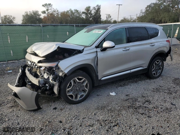 2021 Hyundai Santa Fe Hybrid SEL Premium with VIN KM8S3DA18MU010171, listed as a Copart auction lot 85415684 with NaN miles and Salvage Title. Bid and sale history available at carsss.com. Image 1.