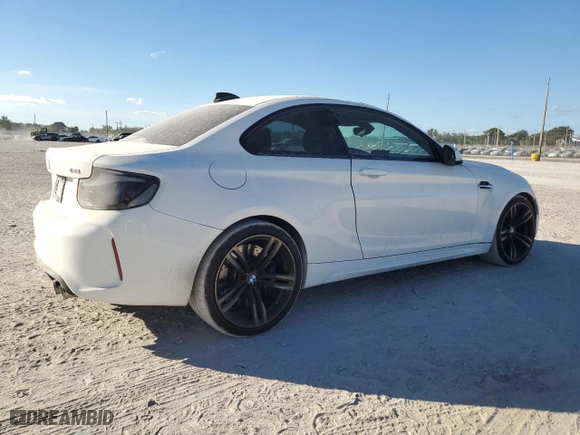 2017 BMW M2 with VIN WBS1H9C57HV786427, listed as a Copart auction lot 82817364 with 57,991 mi miles and Clean Title. Bid and sale history available at carsss.com. Image 3.