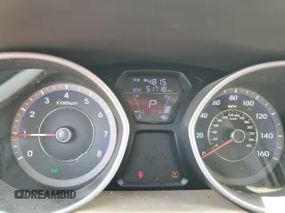 2011 Hyundai Elantra GLS with VIN KMHDH4AE0BU150533, listed as a Copart auction lot 60357125 with 51,718 mi miles and Salvage title. Bid and sale history available at DreamBid. Image 9.
