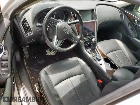 2018 Infiniti Q50 Sport z VIN JN1EV7AP9JM354057, wystawiony jako Copart lot #57147175 z przebiegiem 93 777 mil mil oraz Szkoda całkowita • Salvage title. Historia ofert i sprzedaży dostępna na DreamBid. Obrazek 8.