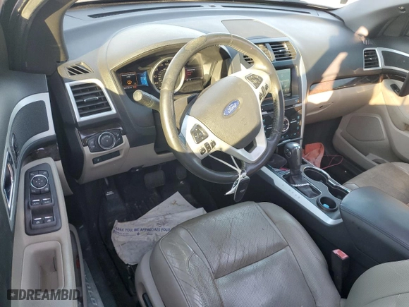 2015 Ford Explorer Limited with VIN 1FM5K7F83FGC57607, listed as a Copart auction lot 73423284 with 107,776 mi miles and Salvage Title. Bid and sale history available at carsss.com. Image 8.