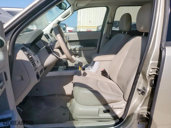2010 Mercury Mariner with VIN 4M2CN8BG0AKJ09078, listed as a Copart auction lot 52863705 with 98,350 mi miles and Salvage Title. Bid and sale history available at carsss.com. Image 7.