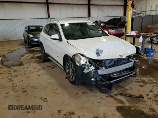 2017 BMW X1 xDrive28i with VIN WBXHT3C36H5F76388, listed as a Copart auction lot 48435305 with 51,841 mi miles and Salvage title. Bid and sale history available at DreamBid. Image 14.