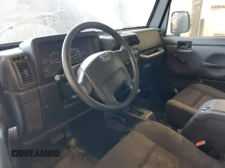 2004 Jeep Wrangler X with VIN 1J4FA39S14P721948, listed as a Copart auction lot 55998195 with Not Provided miles and Clean Title. Bid and sale history available at DreamBid. Image 8.