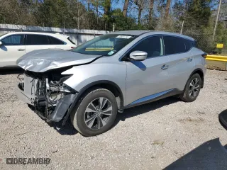 2020 Nissan Murano S with VIN 5N1AZ2AJXLN121859, listed as a Copart auction lot 48991785 with 48,290 mi miles and Salvage Title. Bid and sale history available at carsss.com. Image 1.