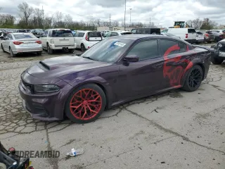 2020 Dodge Charger Scat Pack z VIN 2C3CDXGJ2LH192289, wystawiony jako Copart lot #53981465 z przebiegiem 10 318 mil mil oraz Tytuł czysty. Historia ofert i sprzedaży dostępna na DreamBid. Obrazek 1.