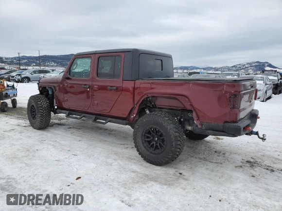 2021 Jeep Gladiator Rubicon с VIN 1C6JJTBG9ML518410, выставлен на аукционе Copart как лот 88878345 с пробегом 7 658 миль миль и Списание • Salvage title. История ставок и продаж доступна на DreamBid. Изображение 2.