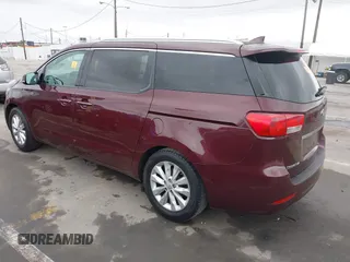 2018 Kia Sedona EX with VIN KNDMC5C10J6365710, listed as a IAAI auction lot 42206510 with Not Provided miles and . Bid and sale history available at carsss.com. Image 3.