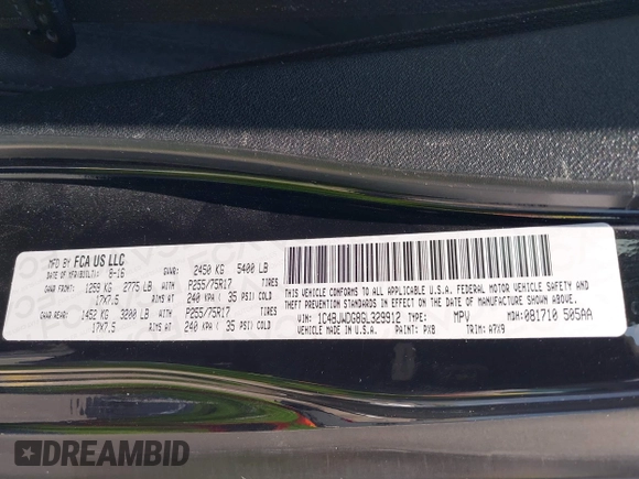 2016 Jeep Wrangler Unlimited Sport с VIN 1C4BJWDG8GL329912, выставлен на аукционе IAAI как лот 42224625 с пробегом 115 367 миль миль и . История ставок и продаж доступна на DreamBid. Изображение 9.