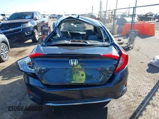 2020 Honda Civic Sedan EX with VIN 19XFC1F38LE002275, listed as a IAAI auction lot 41490501 with 1 mi miles. Bid and sale history available at carsss.com. Image 16.