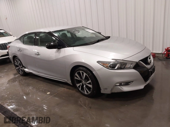 2017 Nissan Maxima S with VIN 1N4AA6AP6HC417168, listed as a IAAI auction lot 41997653 with 108,150 mi miles and . Bid and sale history available at DreamBid. Image 1.