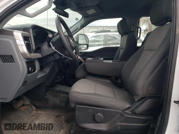 2024 Ford Super Duty F-250 SRW XL with VIN 1FT7W2BA3REC85890, listed as a Copart auction lot 45384685 with 12,884 mi miles and Salvage Title. Bid and sale history available at carsss.com. Image 7.