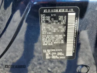 2020 Nissan Armada SV with VIN JN8AY2ND9LX016279, listed as a Copart auction lot 58010604 with 86,016 mi miles and Salvage Title. Bid and sale history available at carsss.com. Image 15.