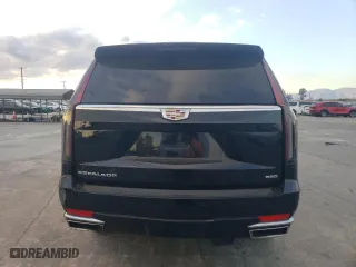 2024 Cadillac Escalade RWD Luxury with VIN 1GYS3AKL9RR250191, listed as a Copart auction lot 81110414 with 18,882 mi miles and Salvage Title. Bid and sale history available at carsss.com. Image 6.